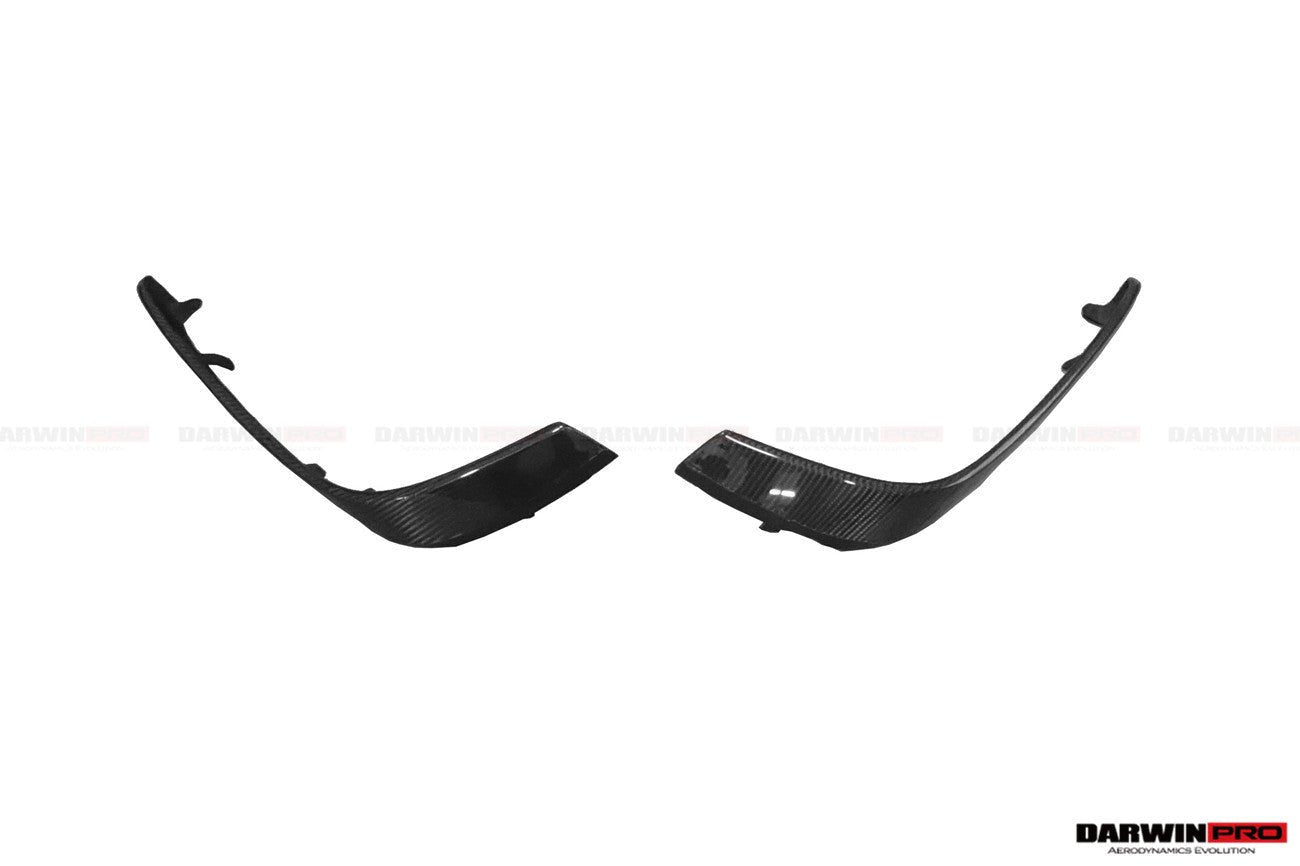 2015 - 2021 Mercedes Benz W205 C63&S AMG Carbon Fiber Front Canards